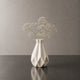 Vase plastique rond blanc - Zanha