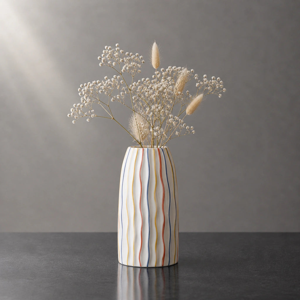 Vase en céramique coloré - grand, Celio