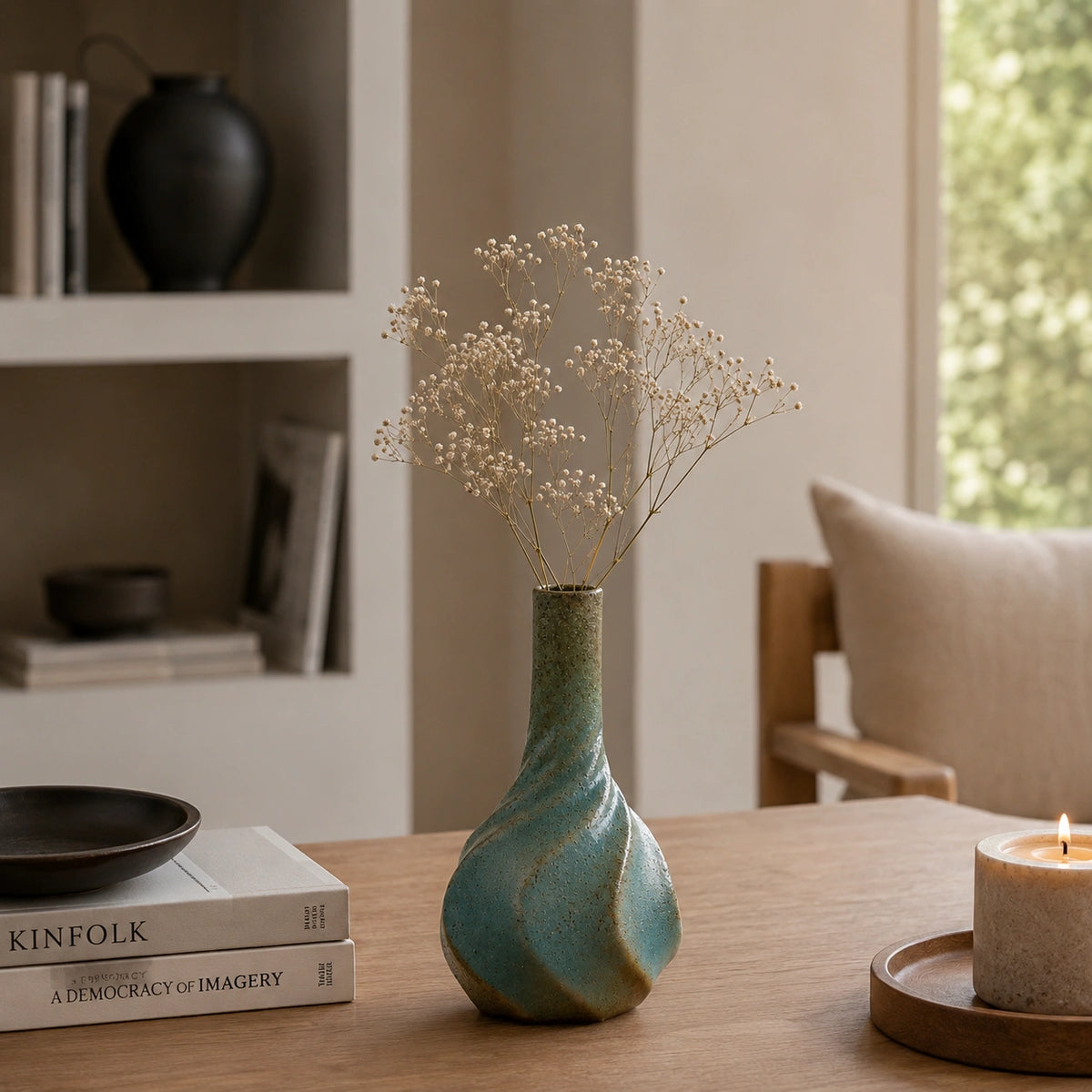 Petit Vase en céramique - Goute d'eau, Alba