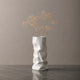 Grand Vase en céramique organique Blanc - Oria