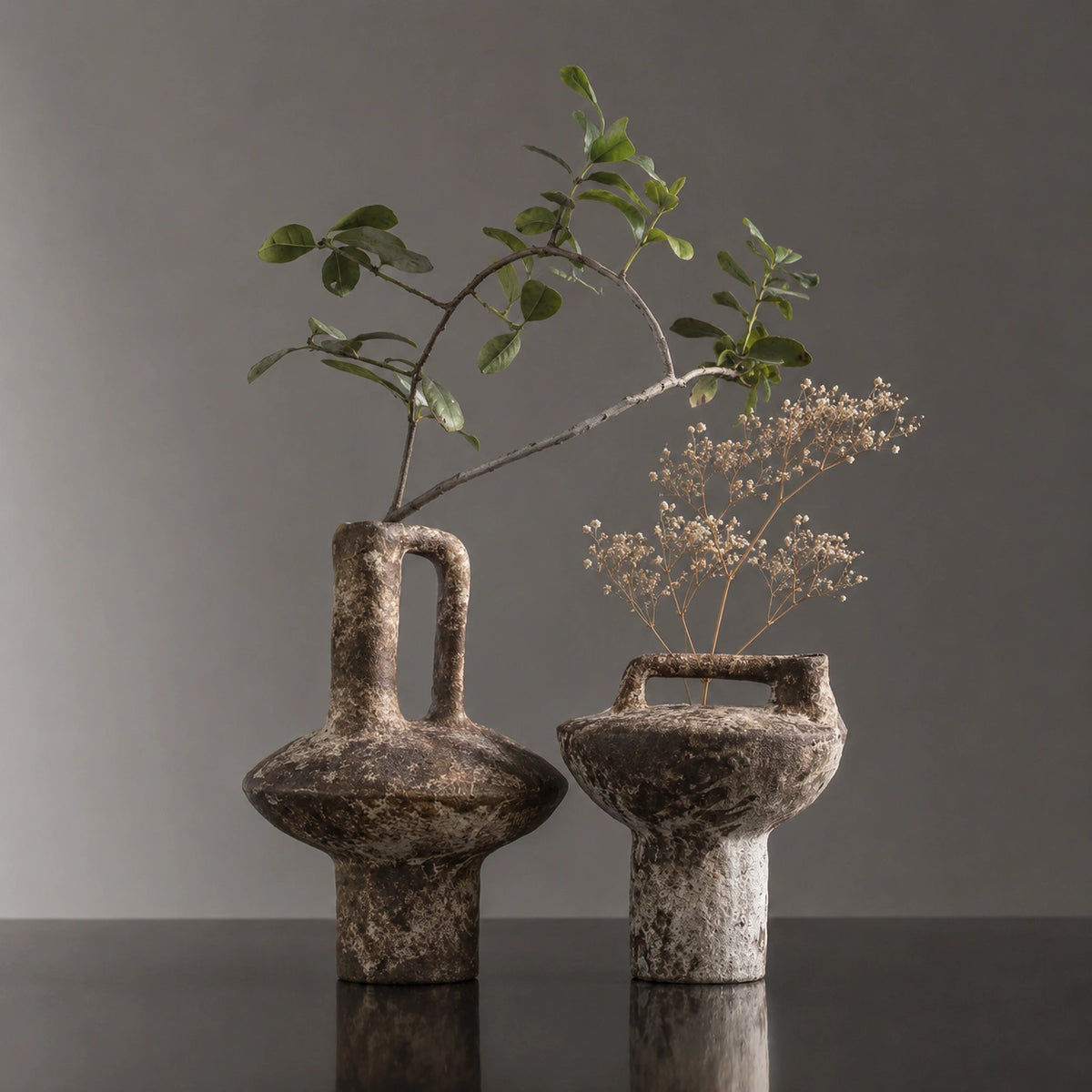 Vase en céramique rétro décoratifs - design, Isya