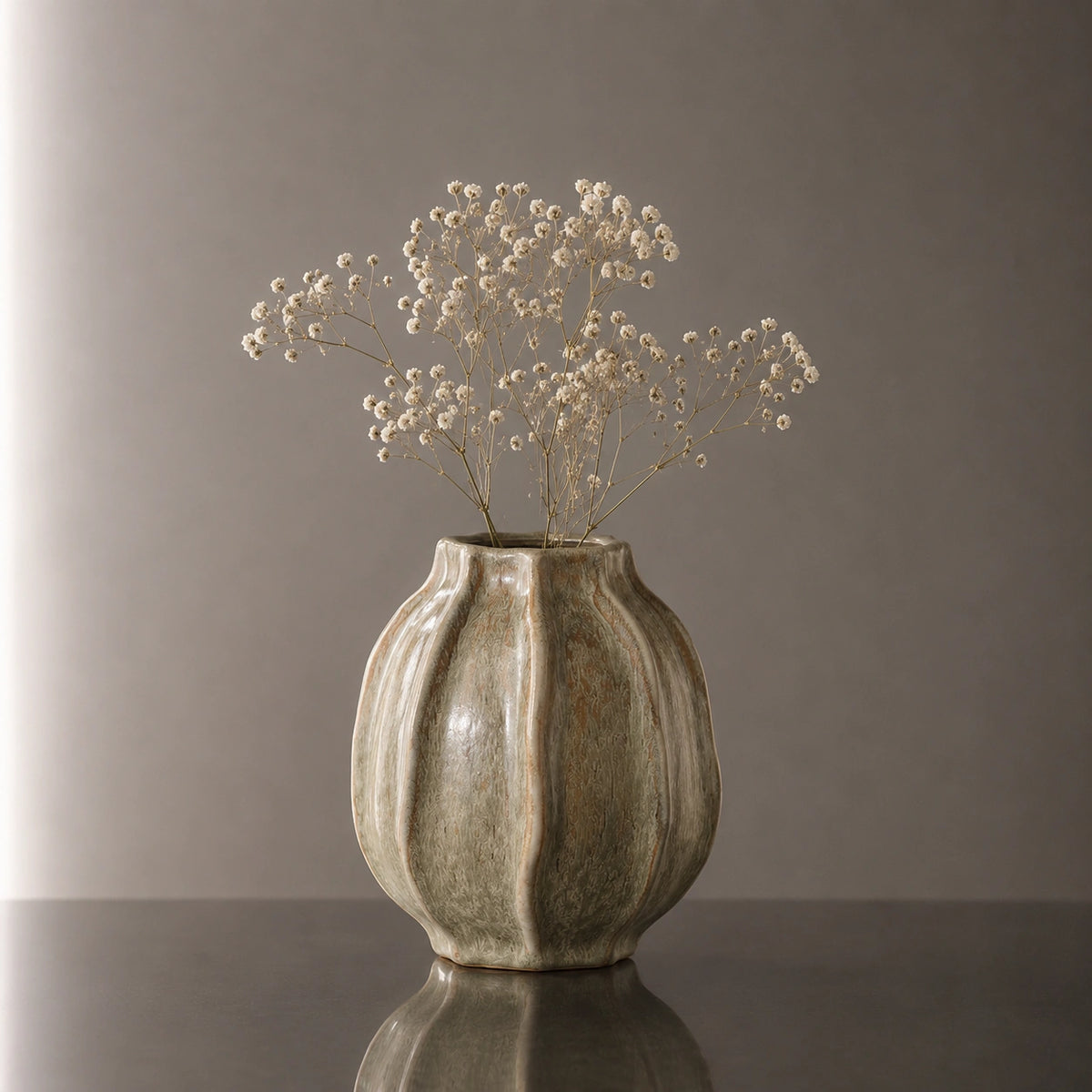 Petit vase en céramique chinois - Organique , Calys