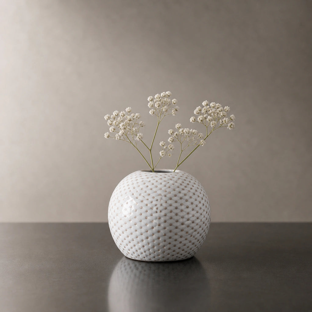 Mini Vase En Céramique blanc - Mya
