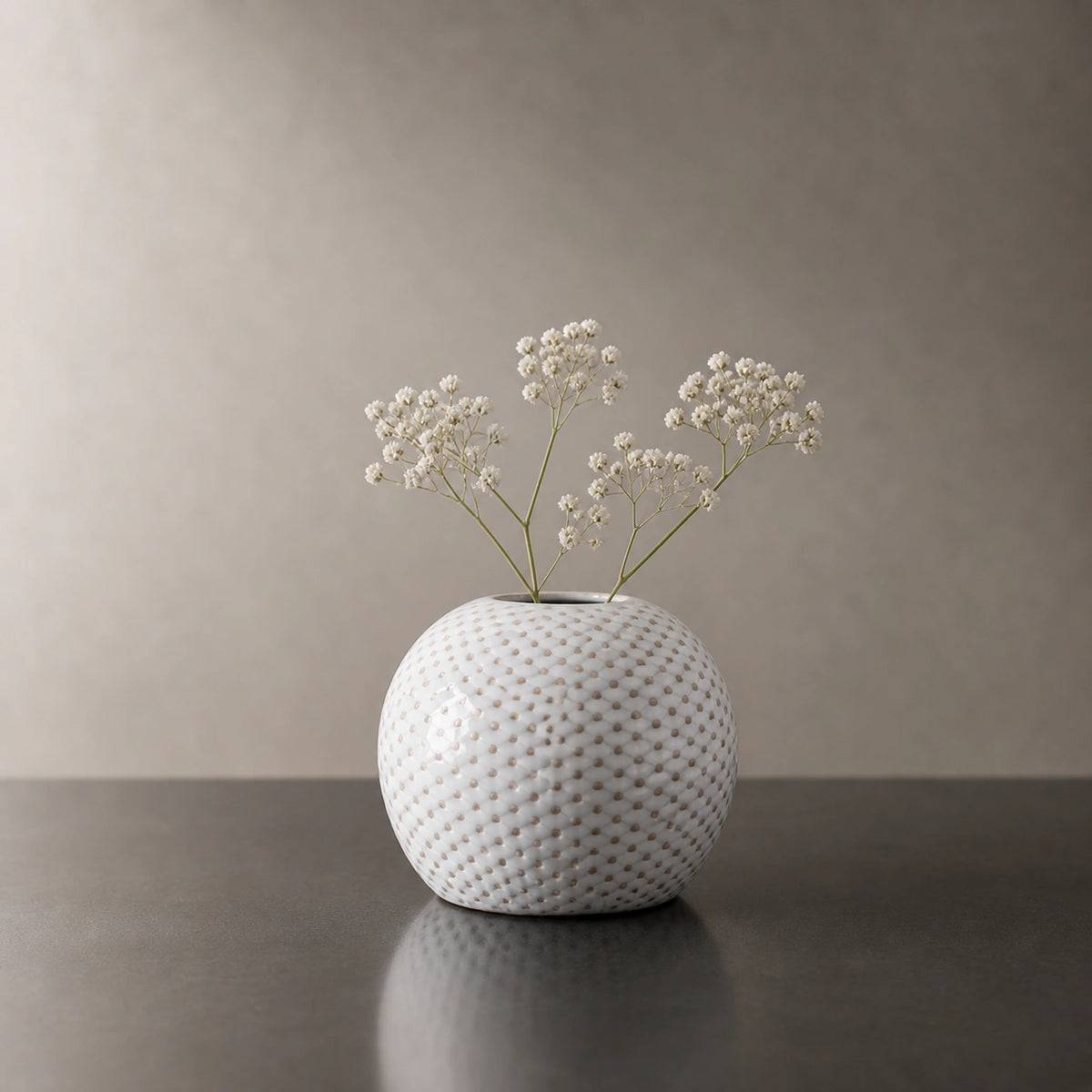 Mini Vase En Céramique blanc - Mya