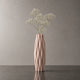 Vase plastique classique blanc - Zanha