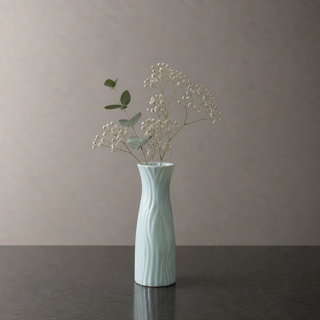 Vase en plastique - style céramique, Luma
