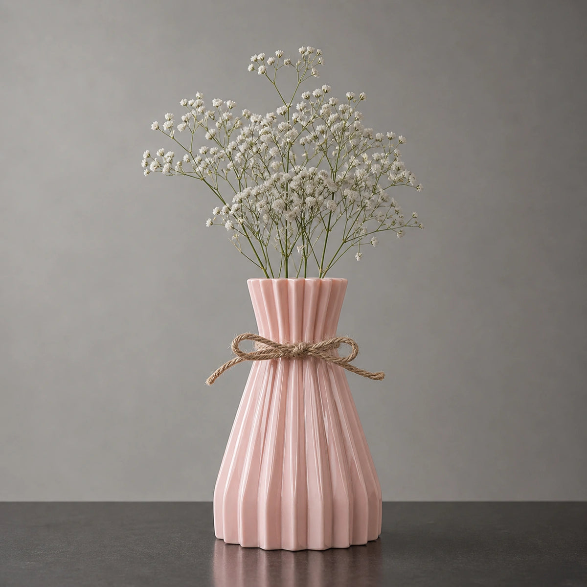 Petit Vase en Plastique - Élegant, Nox