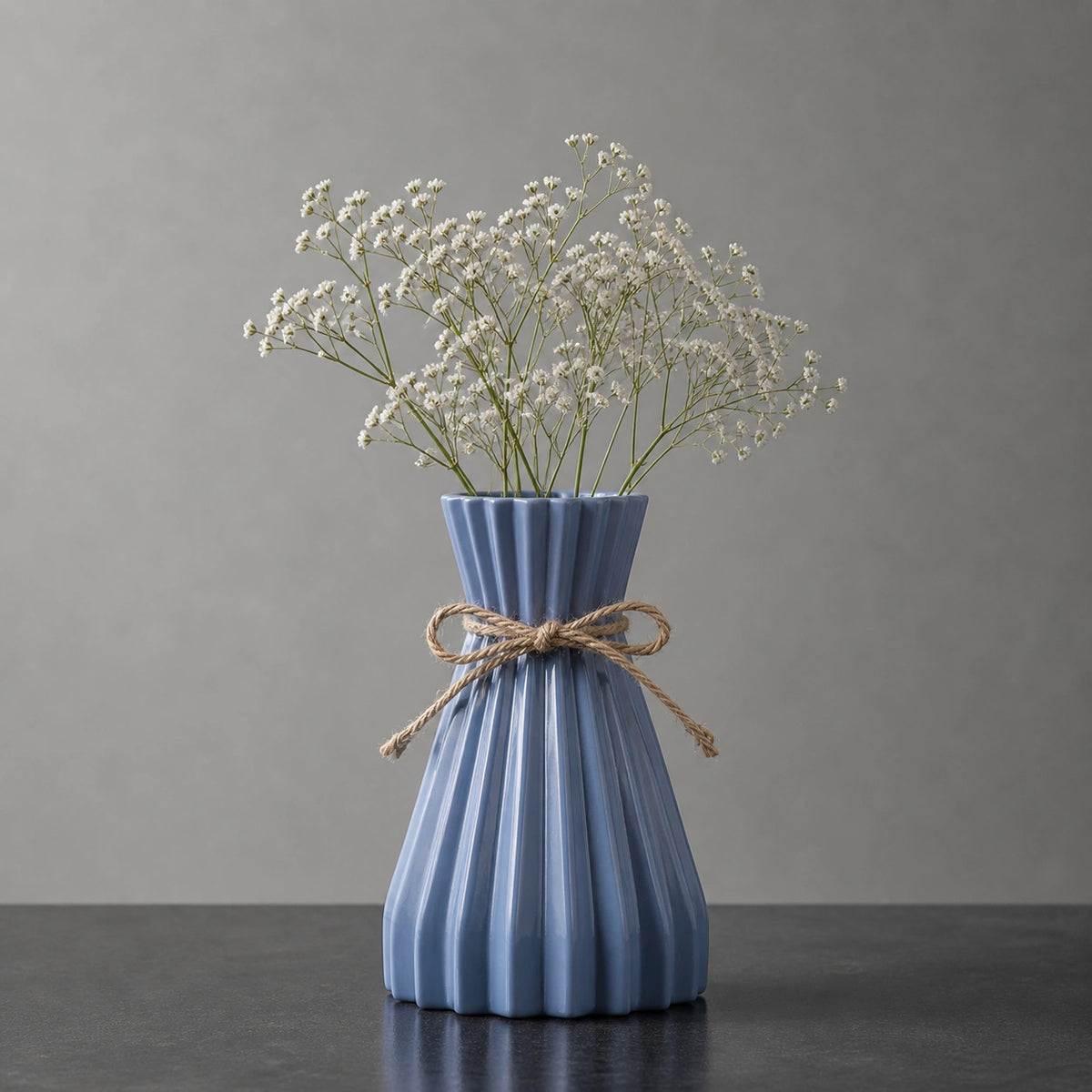Petit Vase en Plastique - Élegant, Nox