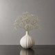 Vase céramique blanc rond - Muggy