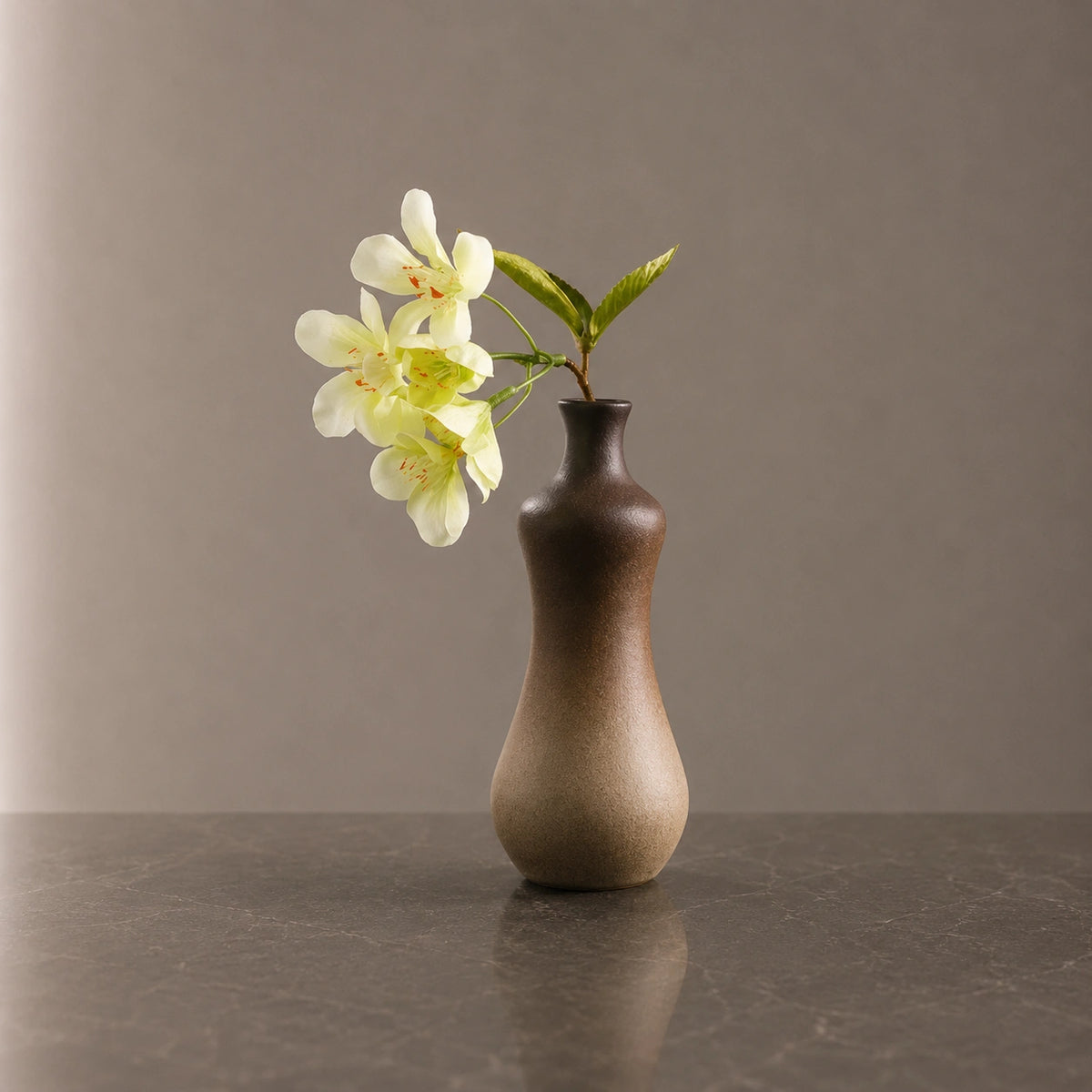 Mini Vase en céramique moderne - Style chinois, yam