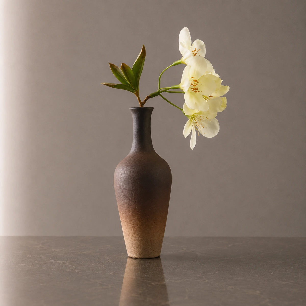 Mini Vase en céramique moderne - Style chinois, yam
