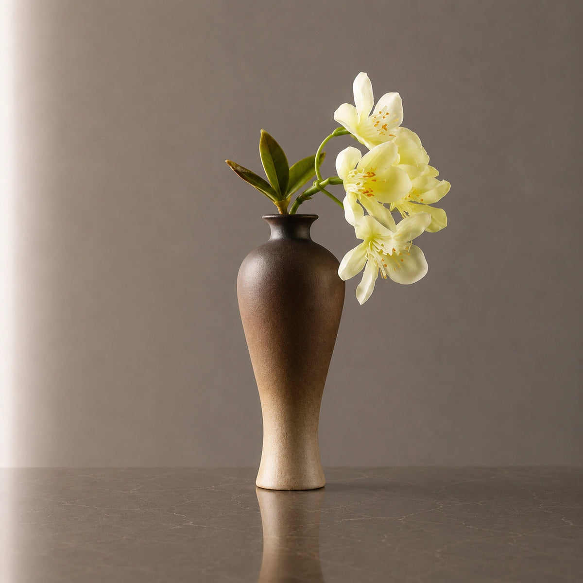 Mini Vase en céramique moderne - Style chinois, yam