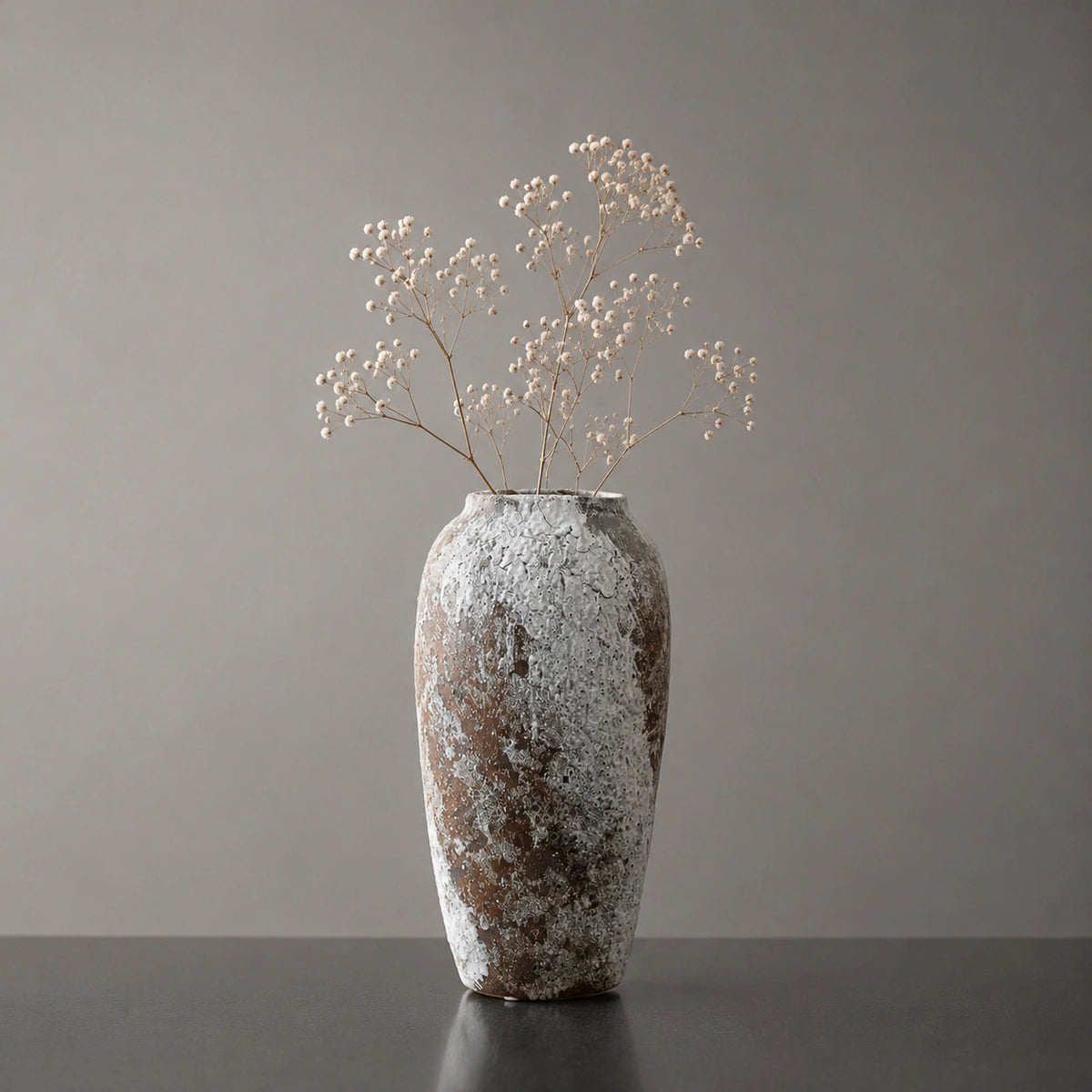 Vase Vintage Texturé au Style Japandi - Orian