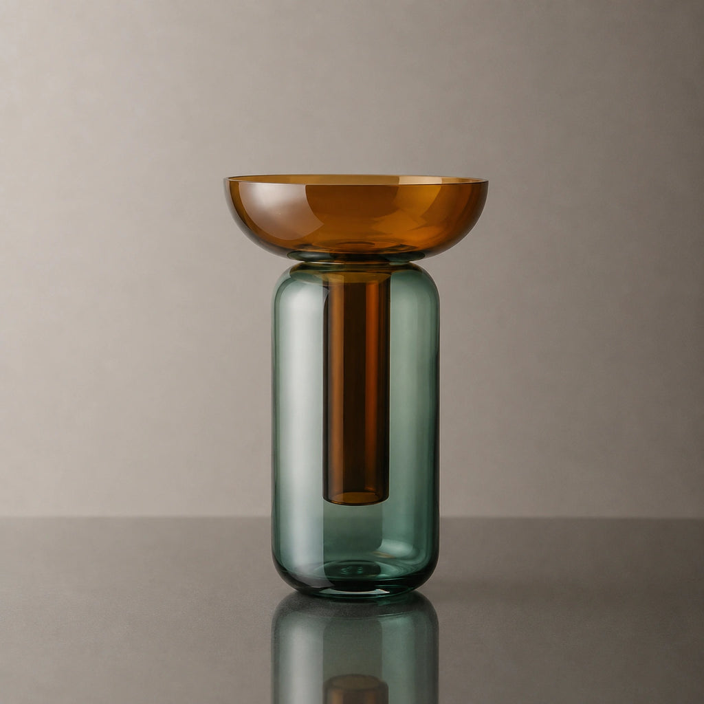 Vase en verre original décoratifs - design, Yséa